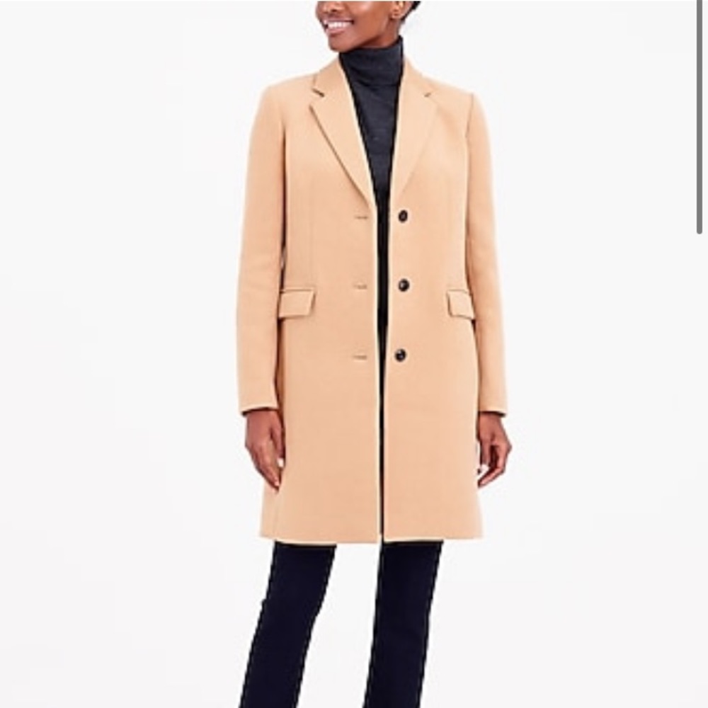 BNWT J. Crew Navy Coat in size Medium